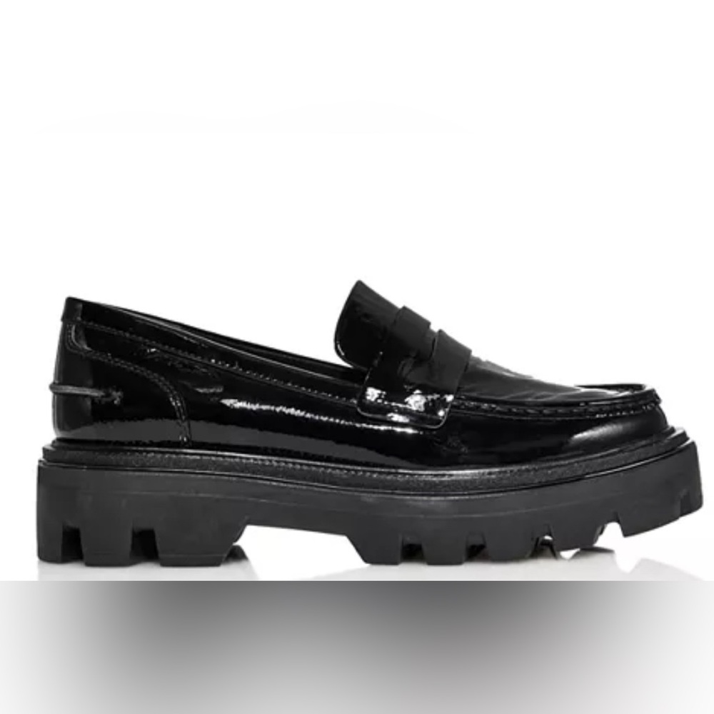 Rag and Bone Quinn Patent Leather Platform Loafer